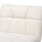 Baxton Studio Darielle Japandi Cream Boucle Fabric and Walnut Brown Finished Rubberwood Accent Chair 228-12963-ZORO - alternate 9